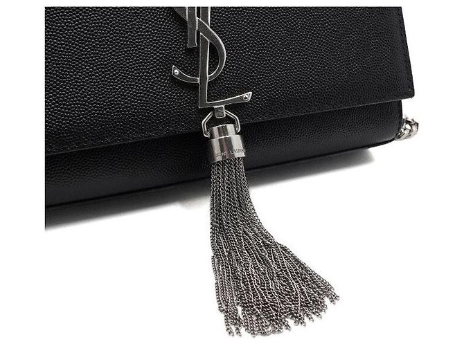 Autre Marque Borsa a tracolla e spalla Kate Tassel Small Chain Nera - vista 9
