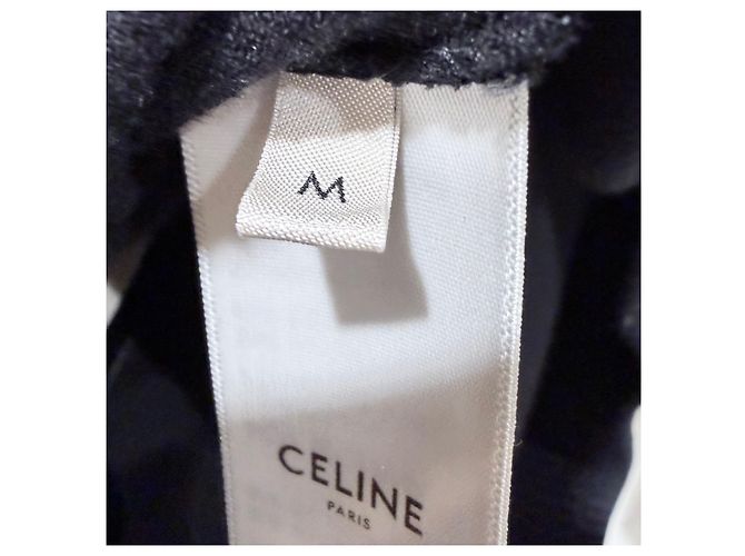 Céline Set Pantaloni e Giacca con Zip in Velluto Triope Black - vista 5