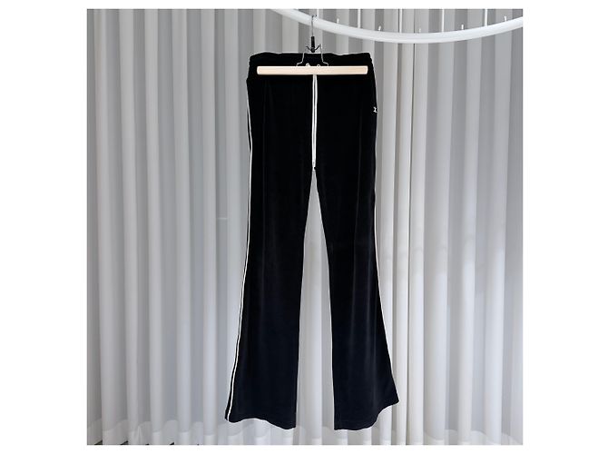 Céline Set Pantaloni e Giacca con Zip in Velluto Triope Black - vista 7