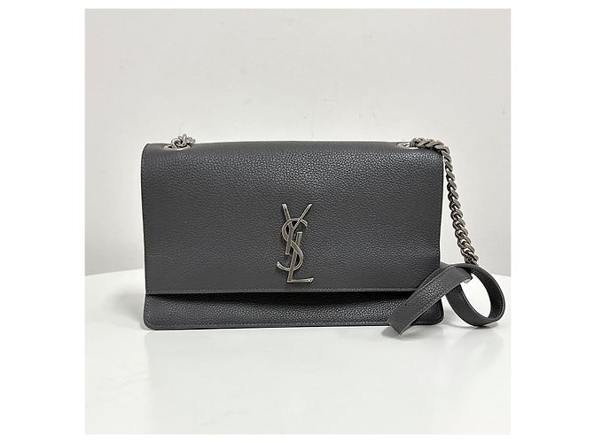Autre Marque Sunset Medium Chain Shoulder Bag Gray - view 8