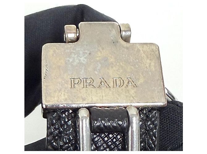 Prada Saffiano Schlüsselanhänger Black - Ansicht 5