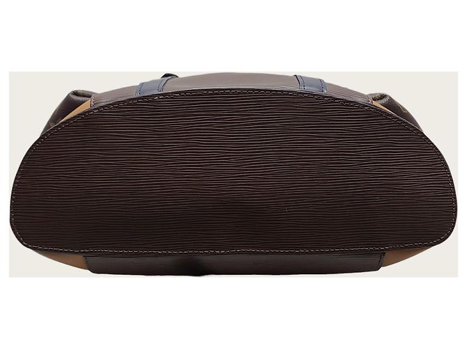 Louis Vuitton Sac à dos Christopher PM en cuir Epi Patchwork Multicolor - vue 6