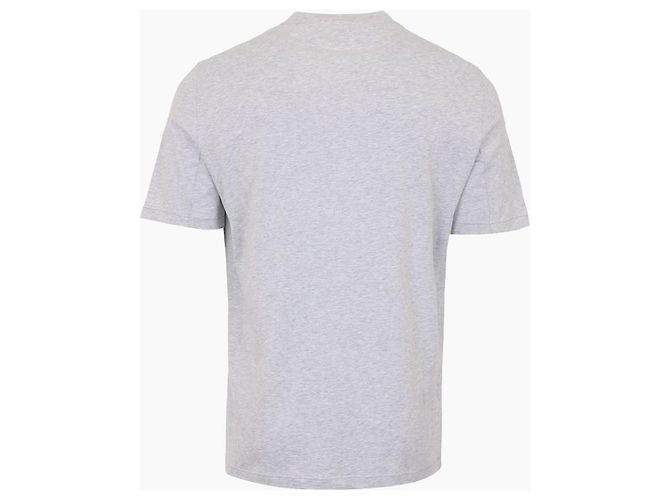 Brunello Cucinelli T-Shirt mit Rundhalsausschnitt und gesticktem Logo - Ansicht 3