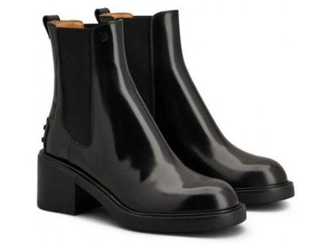 Botines Tod's de cuero negro - vista 4