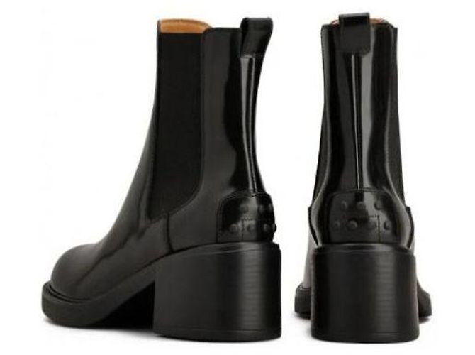 Botines Tod's de cuero negro - vista 5