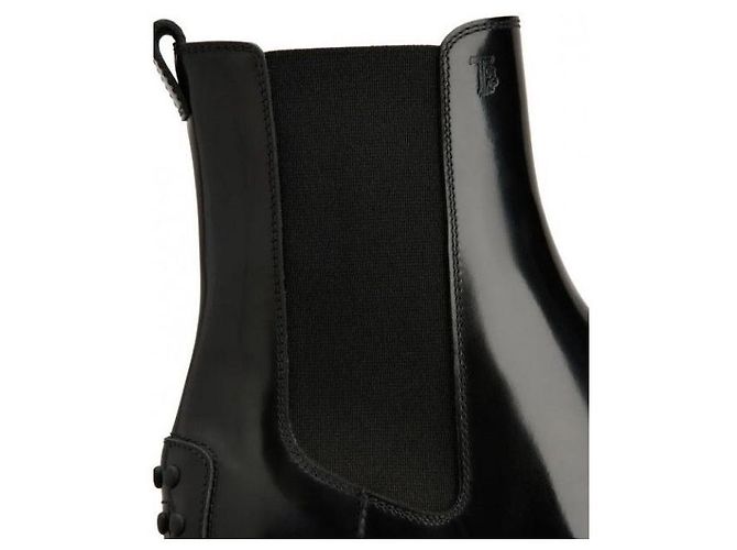 Botines Tod's de cuero negro - vista 7