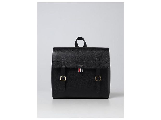 Thom Browne Book Bag aus Pebble-Leder - Ansicht 4