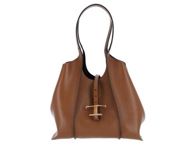 Tod's Timeless Leather Shopper Bag Small - view 3