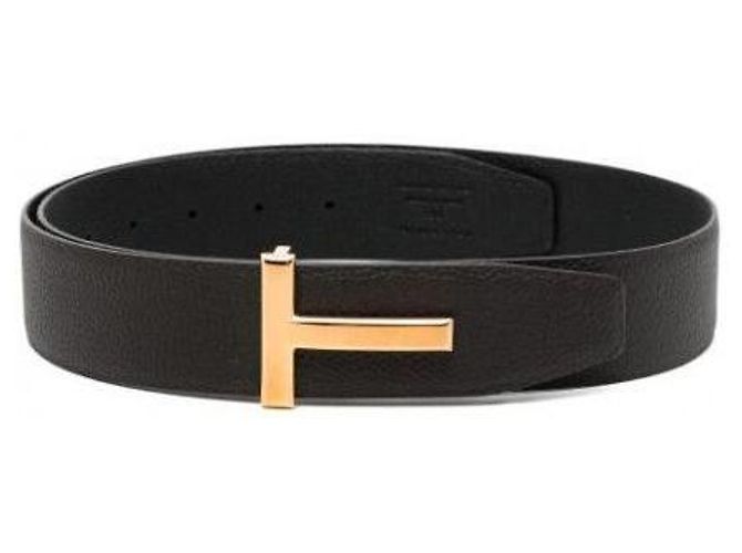Tom Ford Grain Leather Icon Belt ENB - view 3