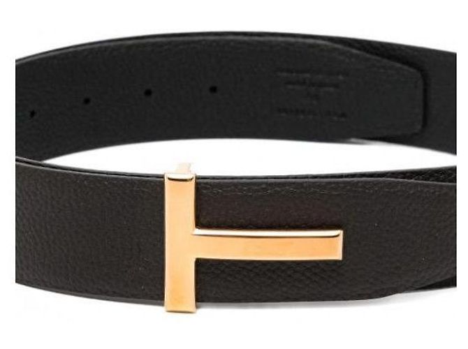 Tom Ford Grain Leather Icon Belt ENB - view 5