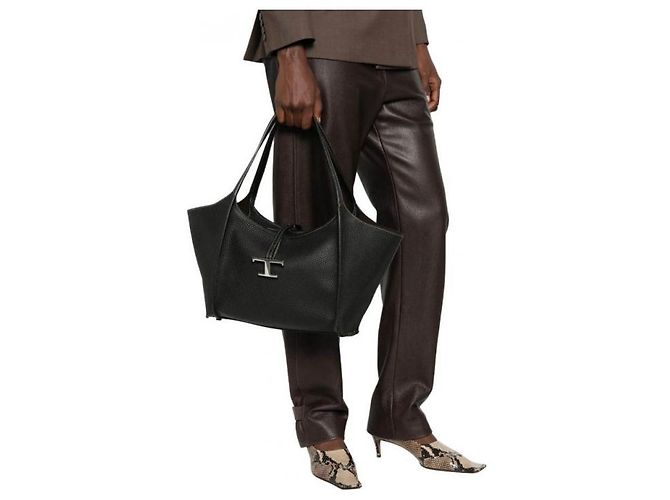 Tod's Borsa a tracolla piccola Timeless in pelle - vista 7