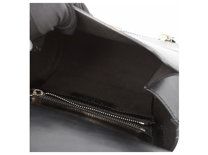 Givenchy Mini Borsa a Tracolla e Spalla Pandora Box in Pelle Nero - vista 10