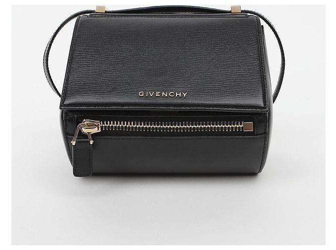 Givenchy Mini Borsa a Tracolla e Spalla Pandora Box in Pelle Nero - vista 2