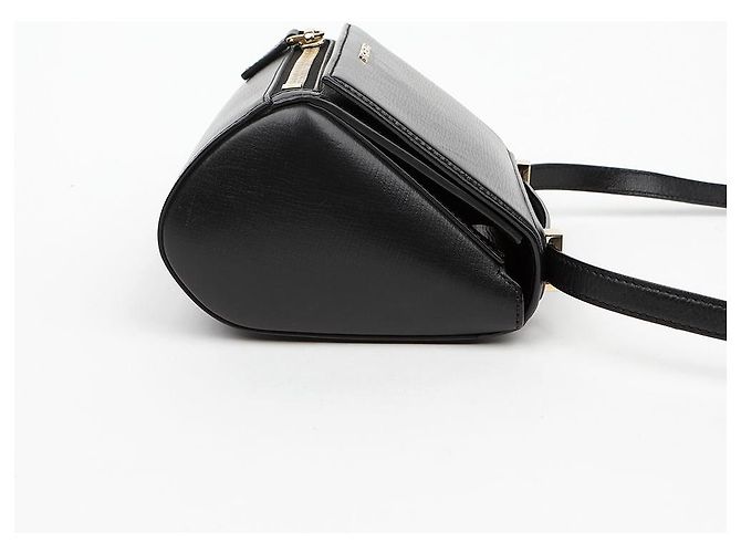 Givenchy Mini Borsa a Tracolla e Spalla Pandora Box in Pelle Nero - vista 6