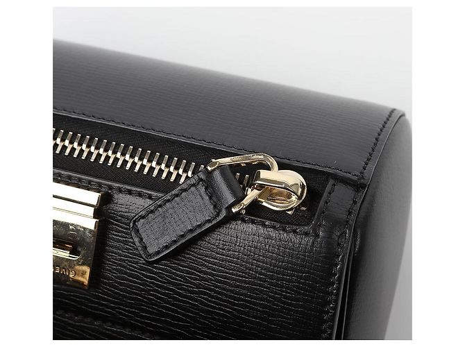Givenchy Mini Borsa a Tracolla e Spalla Pandora Box in Pelle Nero - vista 9