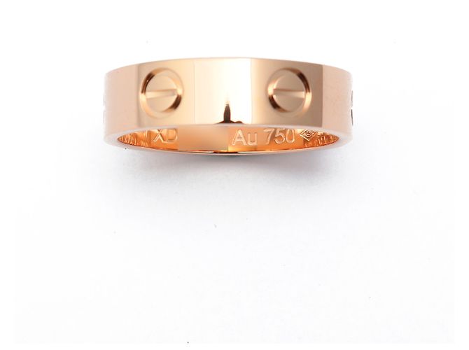 Cartier Anello Love Modello Classico Misura KS Oro Rosa - vista 10