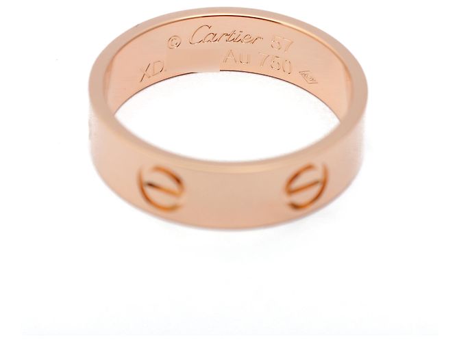 Cartier Anello Love Modello Classico Misura KS Oro Rosa - vista 11