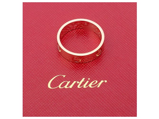 Cartier Anello Love Modello Classico Misura KS Oro Rosa - vista 14