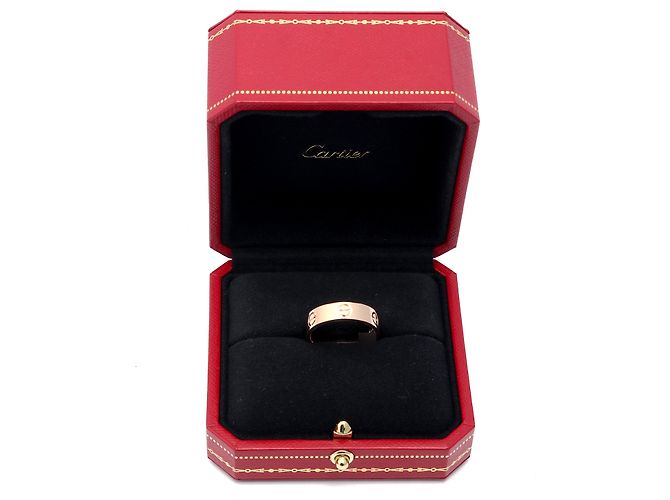 Cartier Anello Love Modello Classico Misura KS Oro Rosa - vista 16