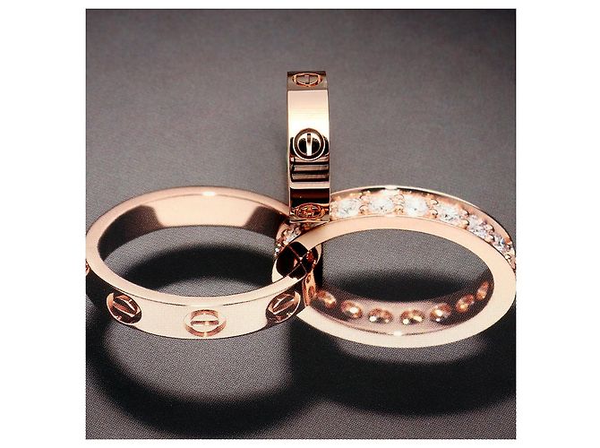 Cartier Anello Love Modello Classico Misura KS Oro Rosa - vista 2