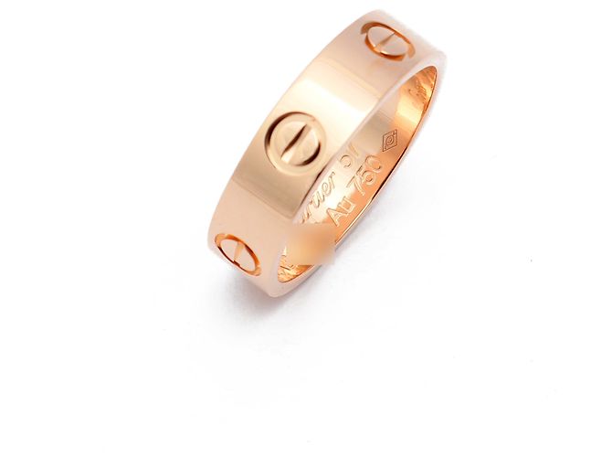 Cartier Anello Love Modello Classico Misura KS Oro Rosa - vista 5