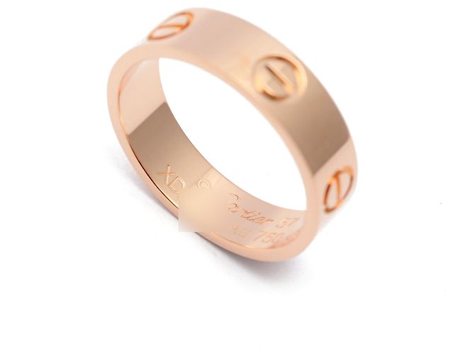 Cartier Anello Love Modello Classico Misura KS Oro Rosa - vista 7
