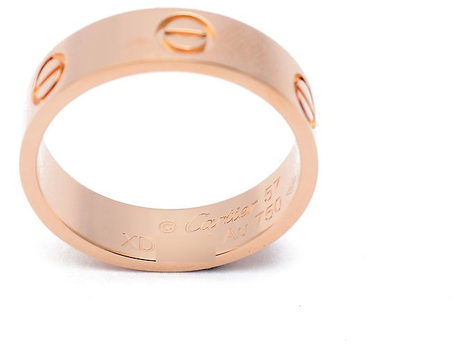 Cartier Anello Love Modello Classico Misura KS Oro Rosa - vista 8