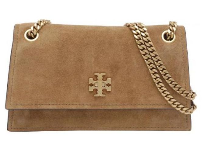 Tory Burch Sac Mini KIRA TURNLOCK en daim - vue 4