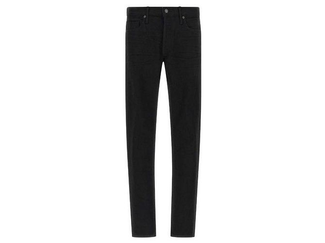 Tom Ford Distressed Cotton Denim Pants - view 3