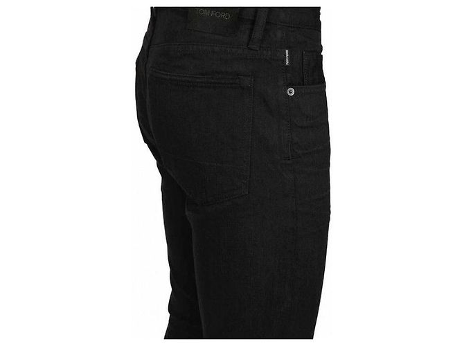 Tom Ford Pantalon en denim Slim Fit Noir - vue 6