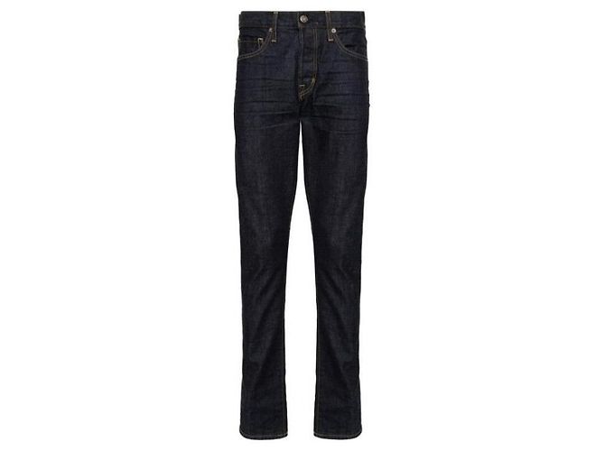 Tom Ford Jeans Slim Fit in Denim Blu - vista 3