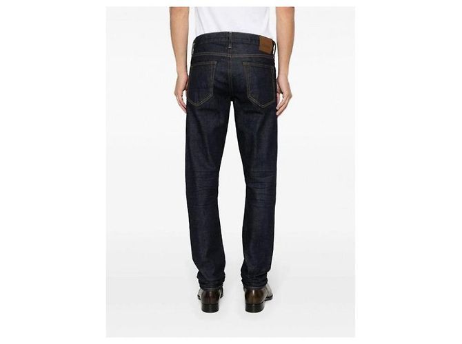 Tom Ford Jeans Slim Fit in Denim Blu - vista 6