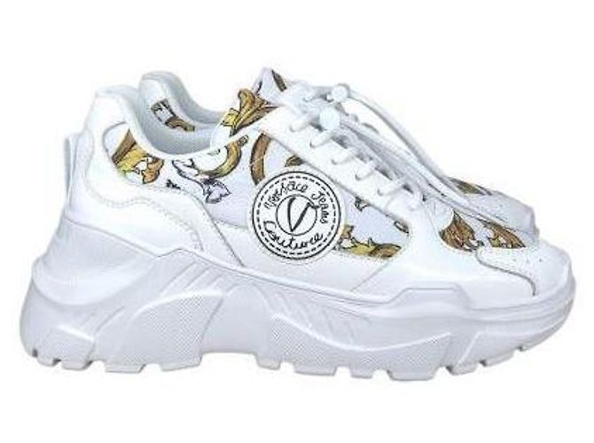 Versace Speedtrack Sneaker Weiß Gold - Ansicht 6