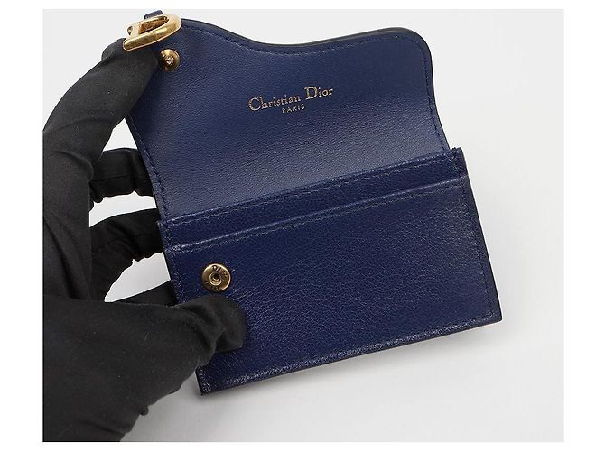 Dior Porta-cartões com aba Saddle - vista 7