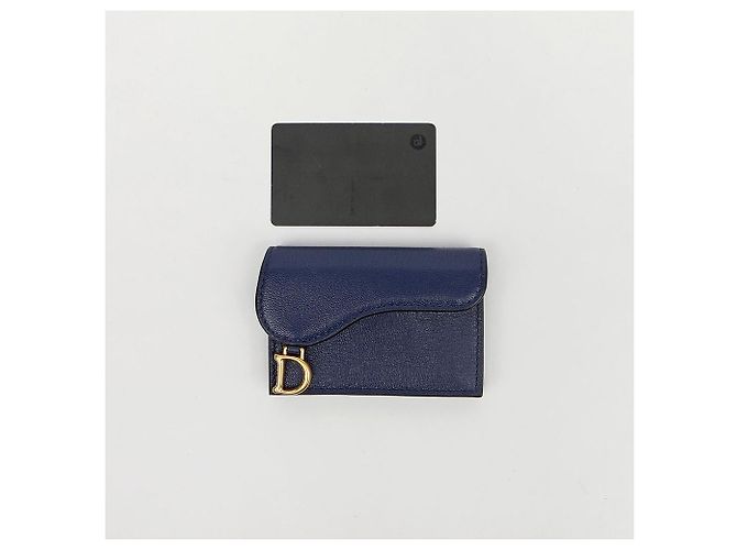 Dior Porta-cartões com aba Saddle - vista 9