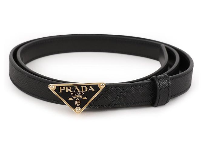Prada Cintura Saffiano Triangle Logo - vista 3