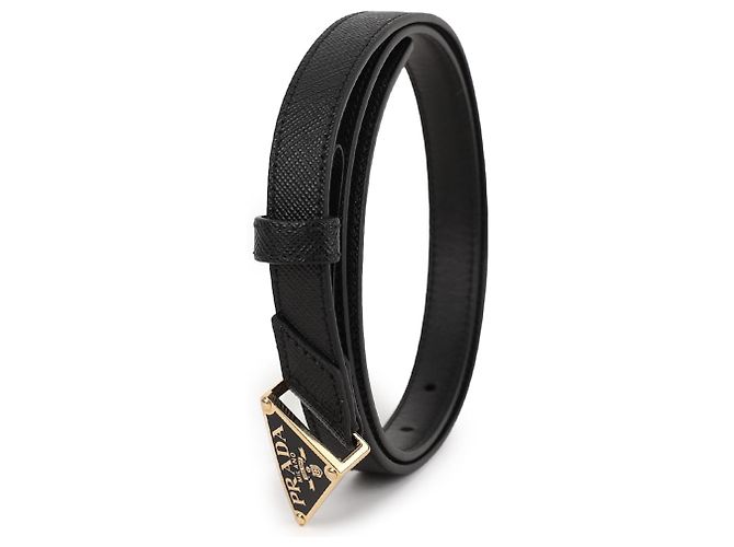 Prada Cintura Saffiano Triangle Logo - vista 4