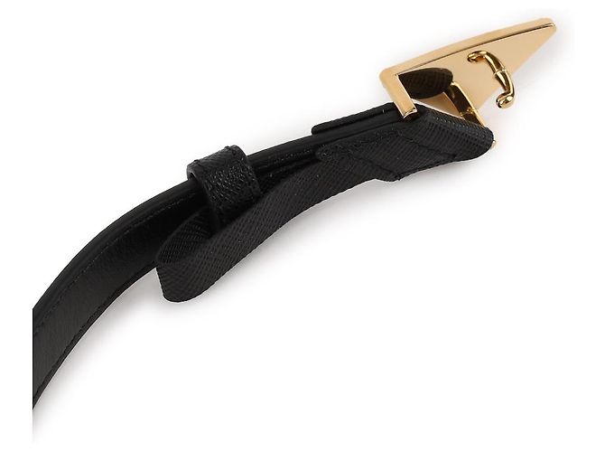 Prada Cintura Saffiano Triangle Logo - vista 7