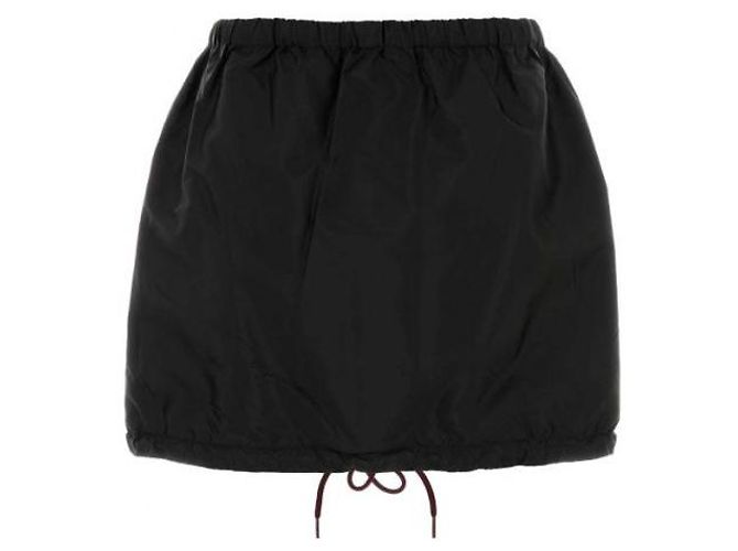 Prada Minifalda de Re-Nylon con cordón - vista 5