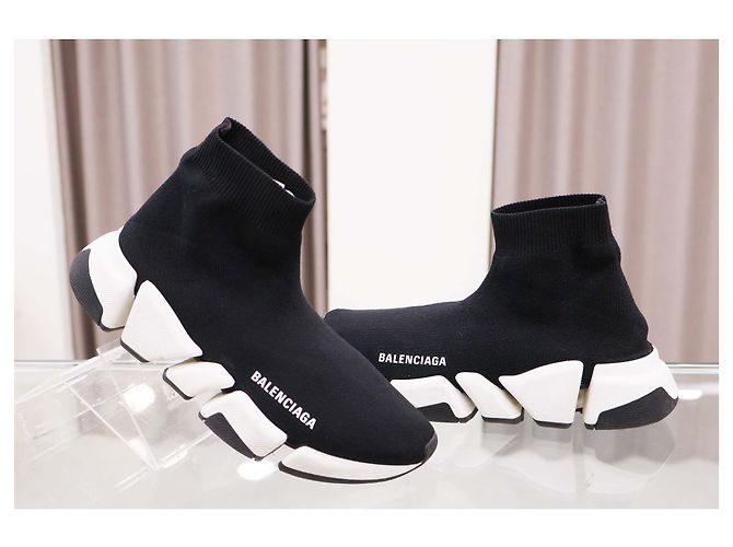Balenciaga Sneakers Speedrunner Knitted Trainer - vista 2