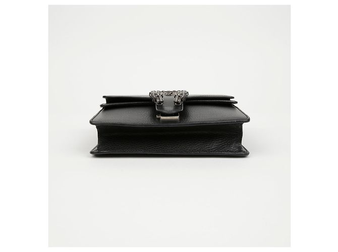 Gucci Mini borsa Dionysus in pelle nera - vista 7