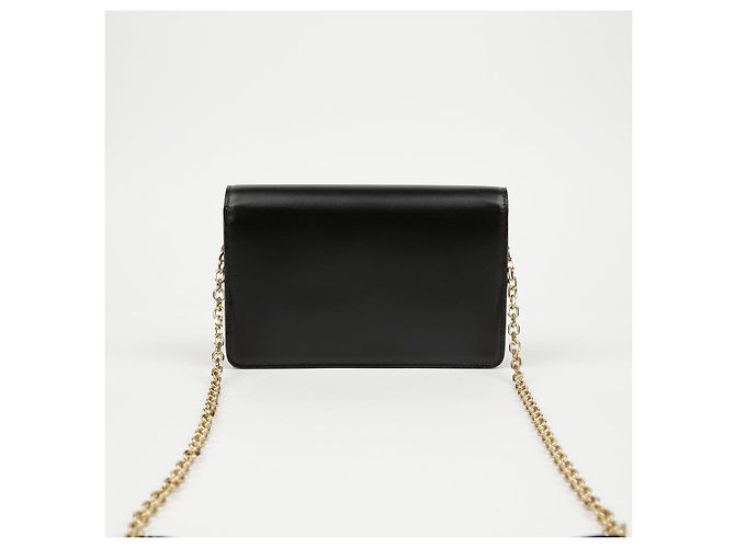 Céline Portafoglio con catena Triope Black - vista 4