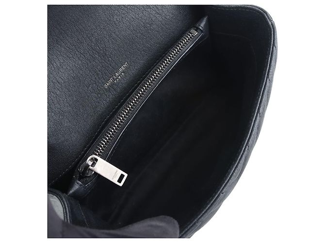 Autre Marque Bolsa de Ombro Chevron College Medium Silver - vista 7