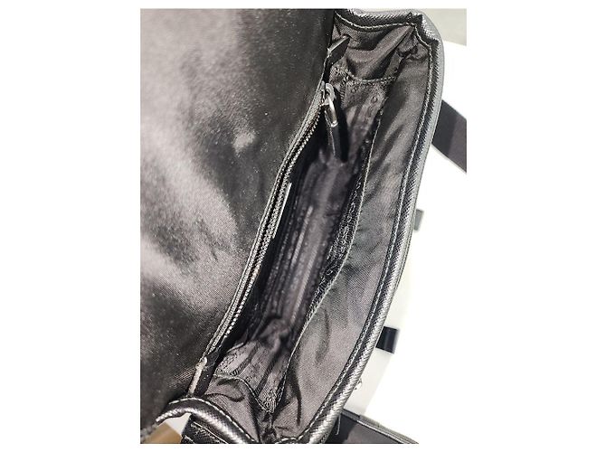 Prada Borsa a tracolla multi in nylon Saffiano con logo triangolare - vista 7