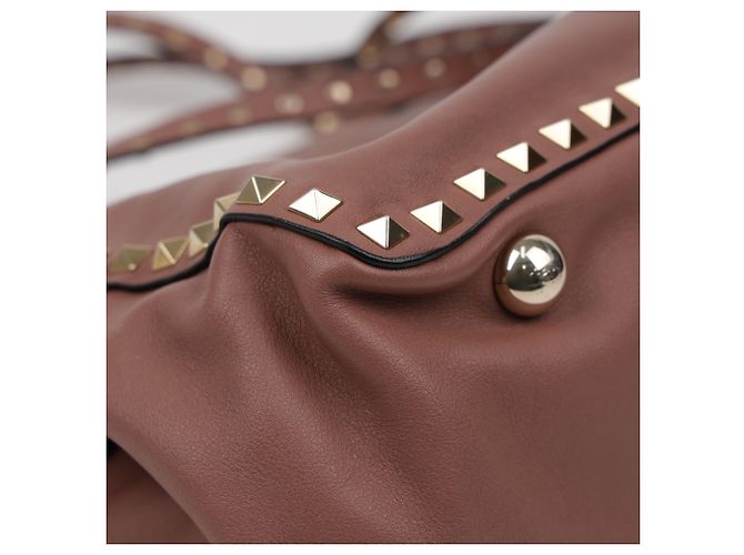 Valentino Borsa a Spalla Rockstud Tote - vista 12