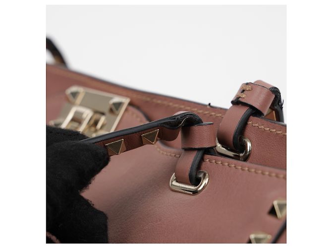 Valentino Borsa a Spalla Rockstud Tote - vista 16