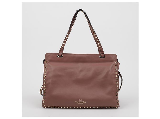Valentino Borsa a Spalla Rockstud Tote - vista 3