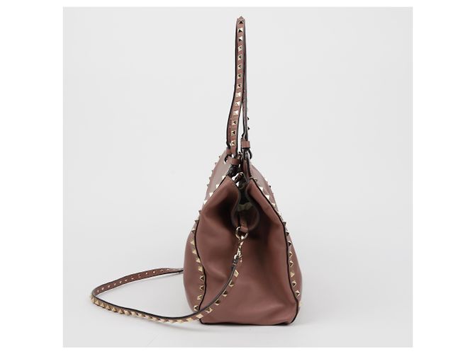 Valentino Borsa a Spalla Rockstud Tote - vista 6