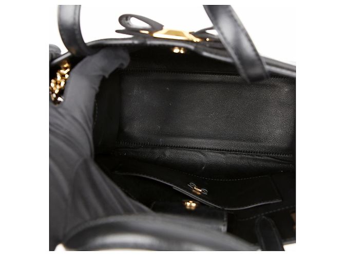 Salvatore Ferragamo Sac à main moyen avec poignée noire - vue 8