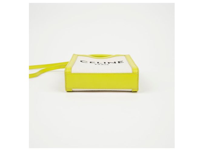 Céline Borsa a tracolla Mini Tote Vertical Cabas - vista 5